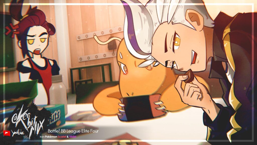 Drew Kieran and Drayton (and Dragonite too). Made this one wallpaper-style.