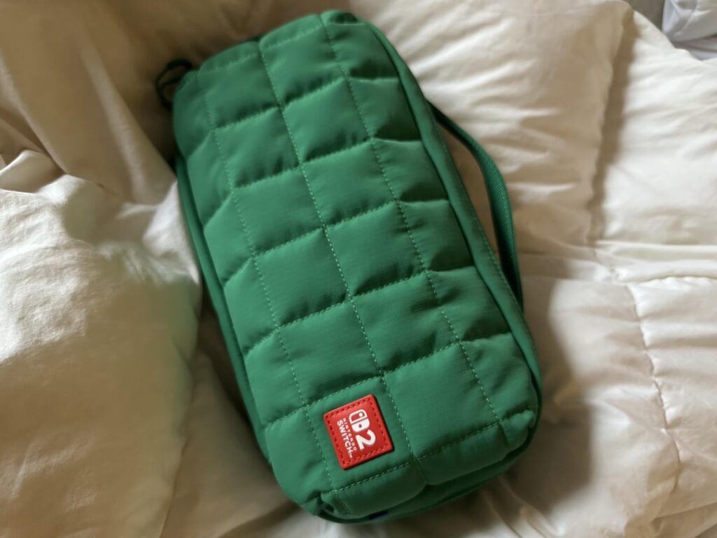 Hori Puff Pouch in Green for Switch 2