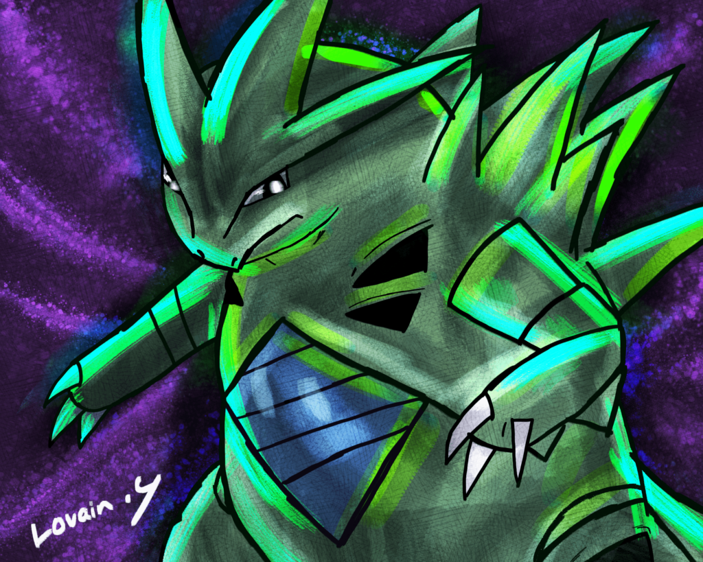 My Tyranitar Artwork (OC)