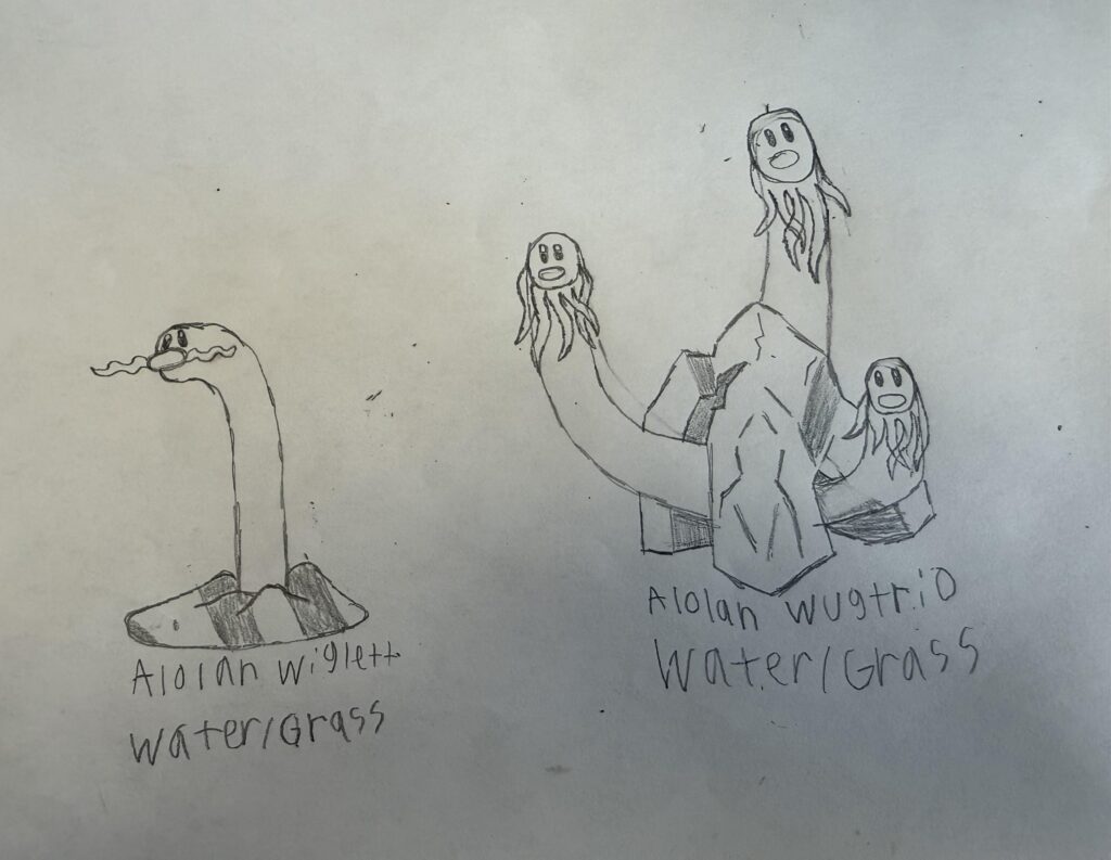 Alolan Wiglett and Alolan Wugtrio