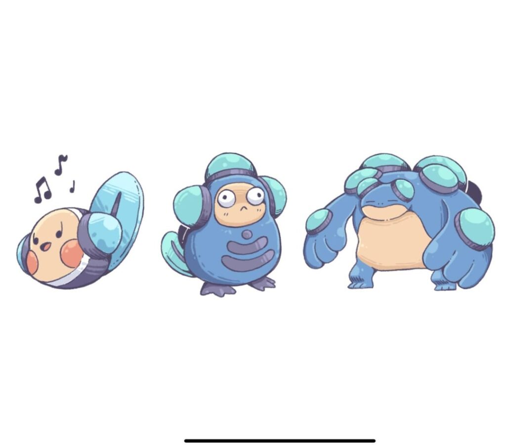 [OC] I’m drawing all of the Gen 5 Pokemon from memory! #535-537
