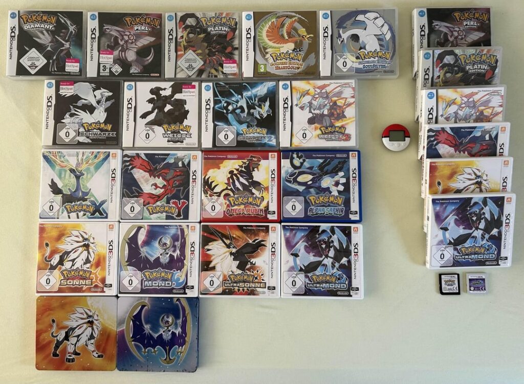 I completed my collection - All DS/3DS mainline games