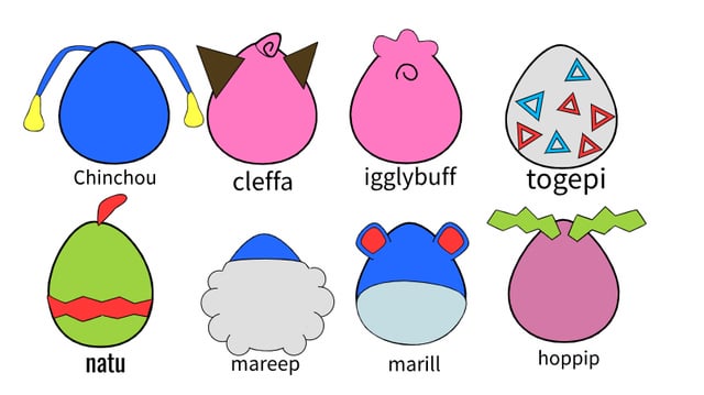 what if every pokemon had there own egg design (chapter 2 part 2)