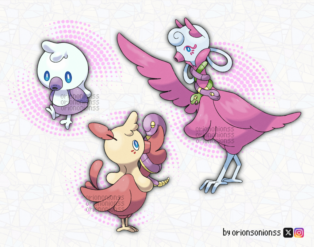 I made a Pokemon line based on potions!