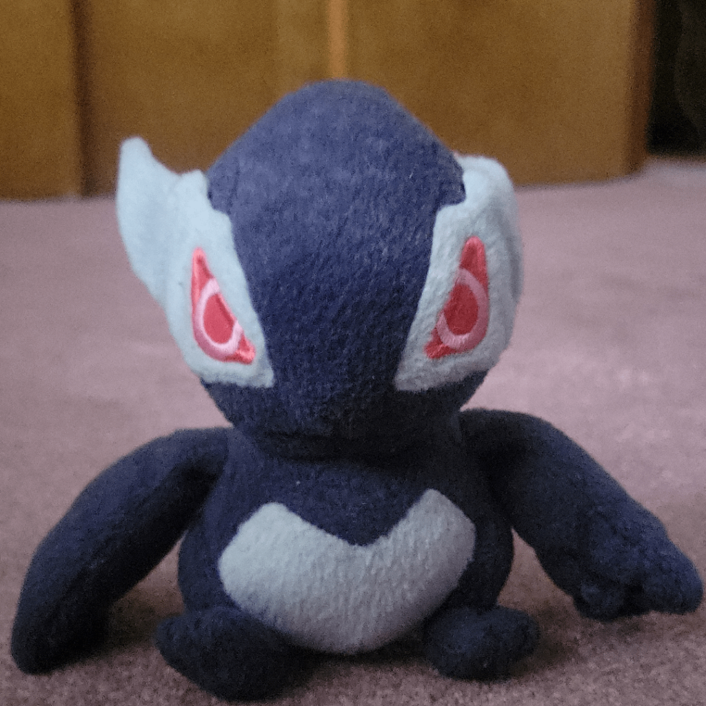 Completely forgot I had this and that they apparently made Shadow Lugia plushes.