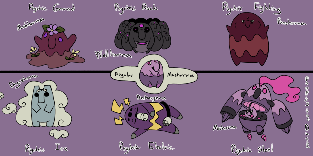 More Musharna evolutions part 2