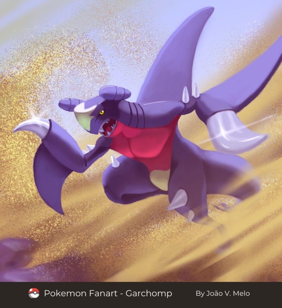 Garchomp Fanart