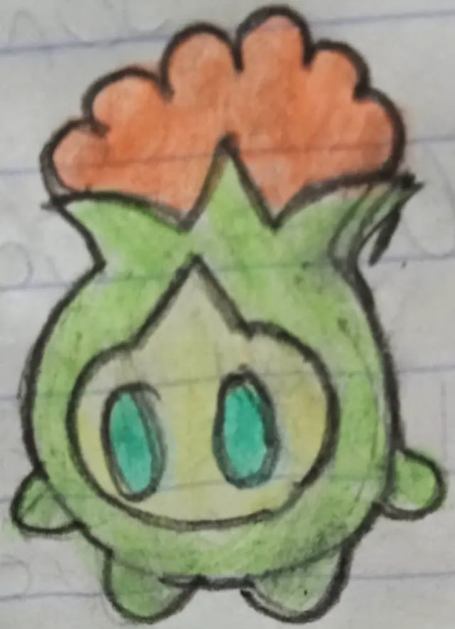 Pokémon Cempasúchil Type: Fairy/Ghost