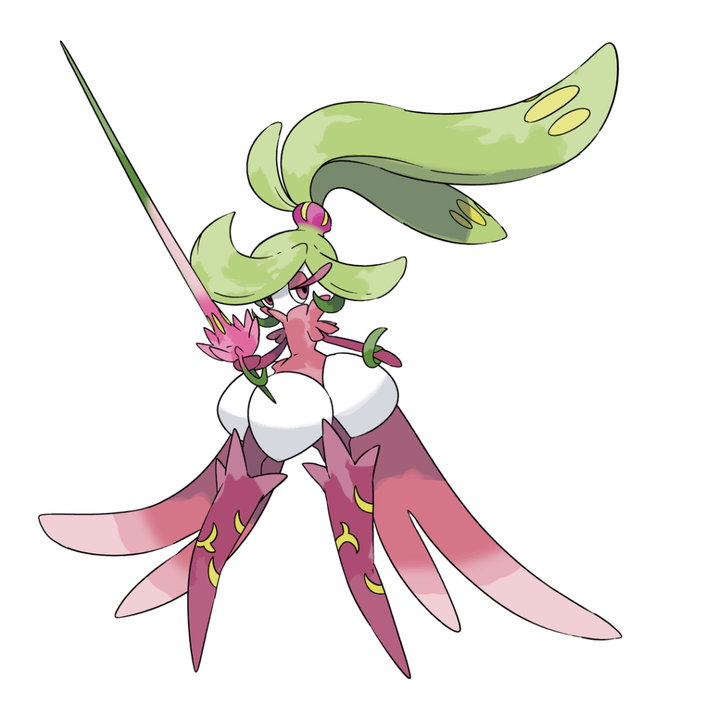 10 years later, in Alola, the tropical queen takes up arms. Introducing: Mega Tsareena!