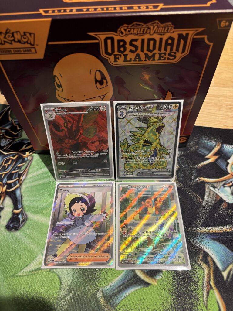 Actually very happy with my Obsidian Flames ETB