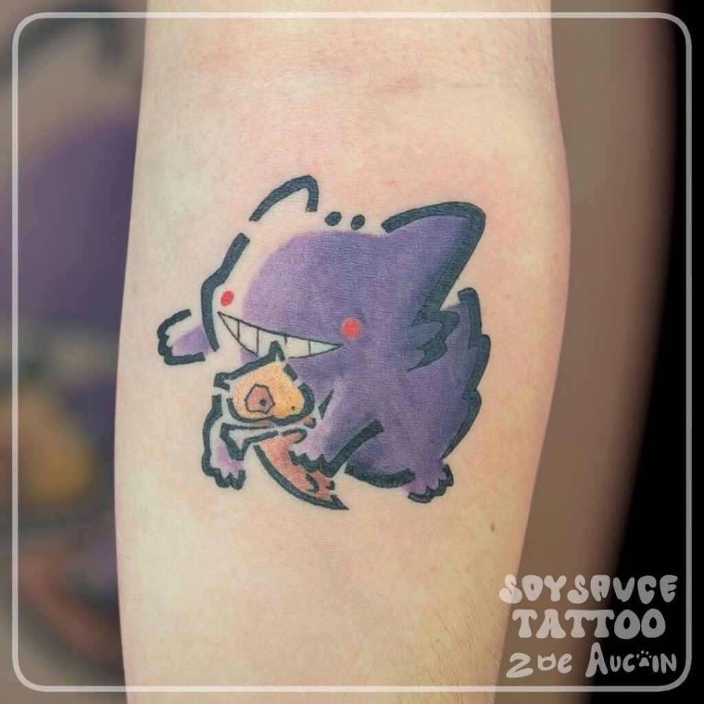 [OC] my tattoo process!!!