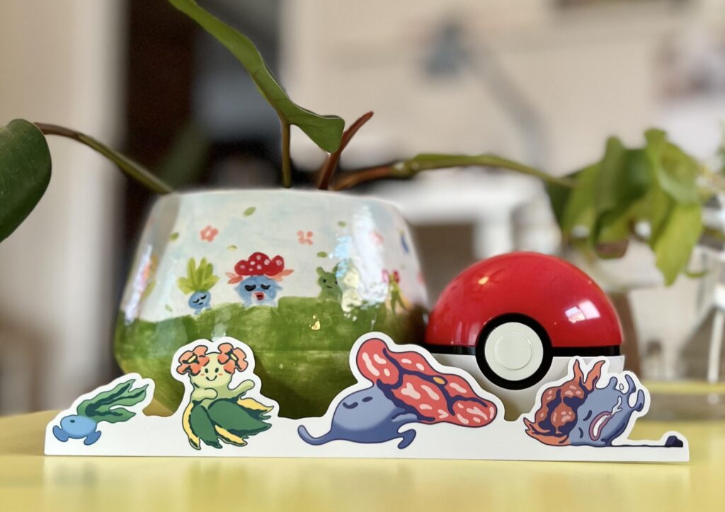 running with the oddish family (OC)