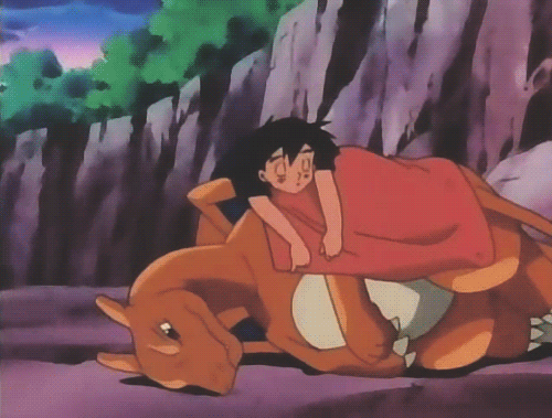 i get really emotional watching pokemon, and i cried over "charizard chills" today 💀