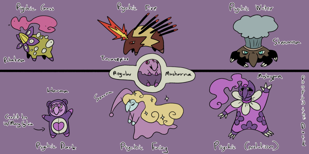 Musharna evolutions part 1, yes, things will go wild