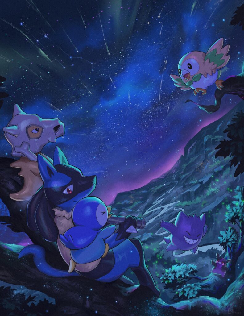 Starry night-- piece I did a while back