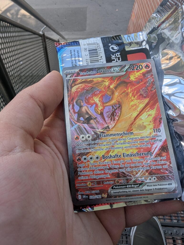 First pack magic, I guess?