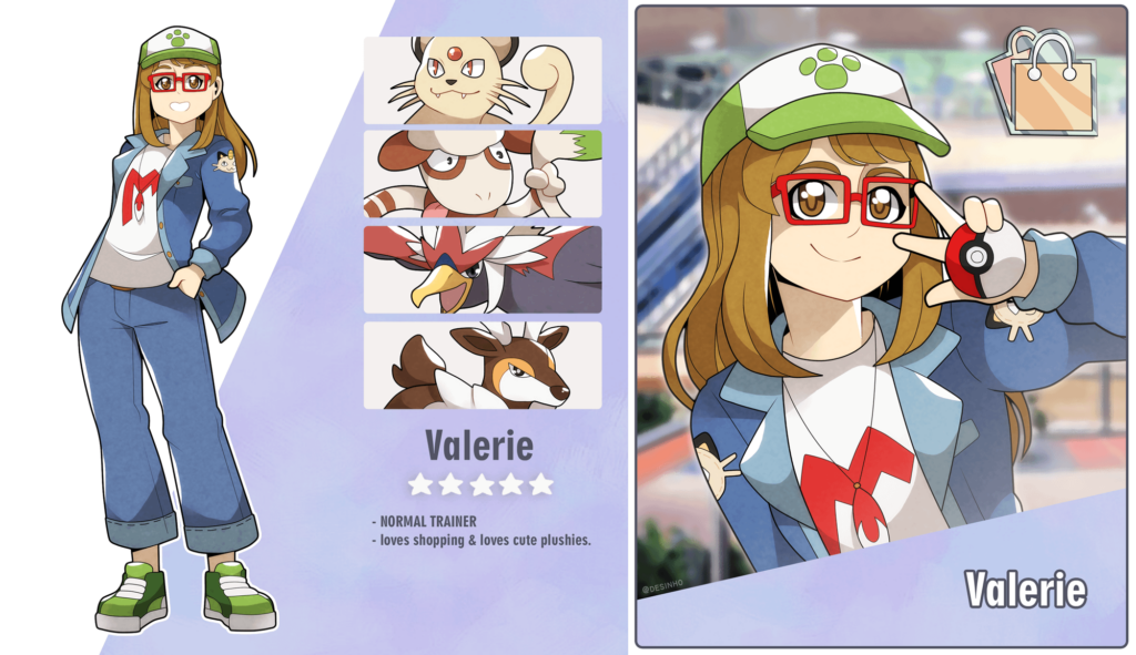 [OC] Trainersona - Valerie 🛍️✨