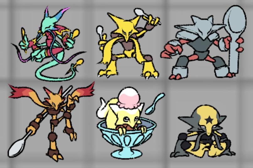 Alakazam Style Forms