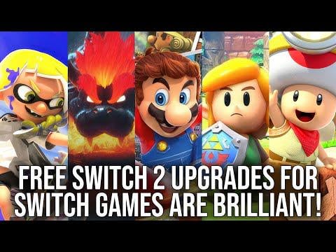 Digital Foundry: Switch 2 Free Upgrades For Switch 1 Games Tested: Link's Awakening, Mario Odyssey, Splatoon 3 +More!