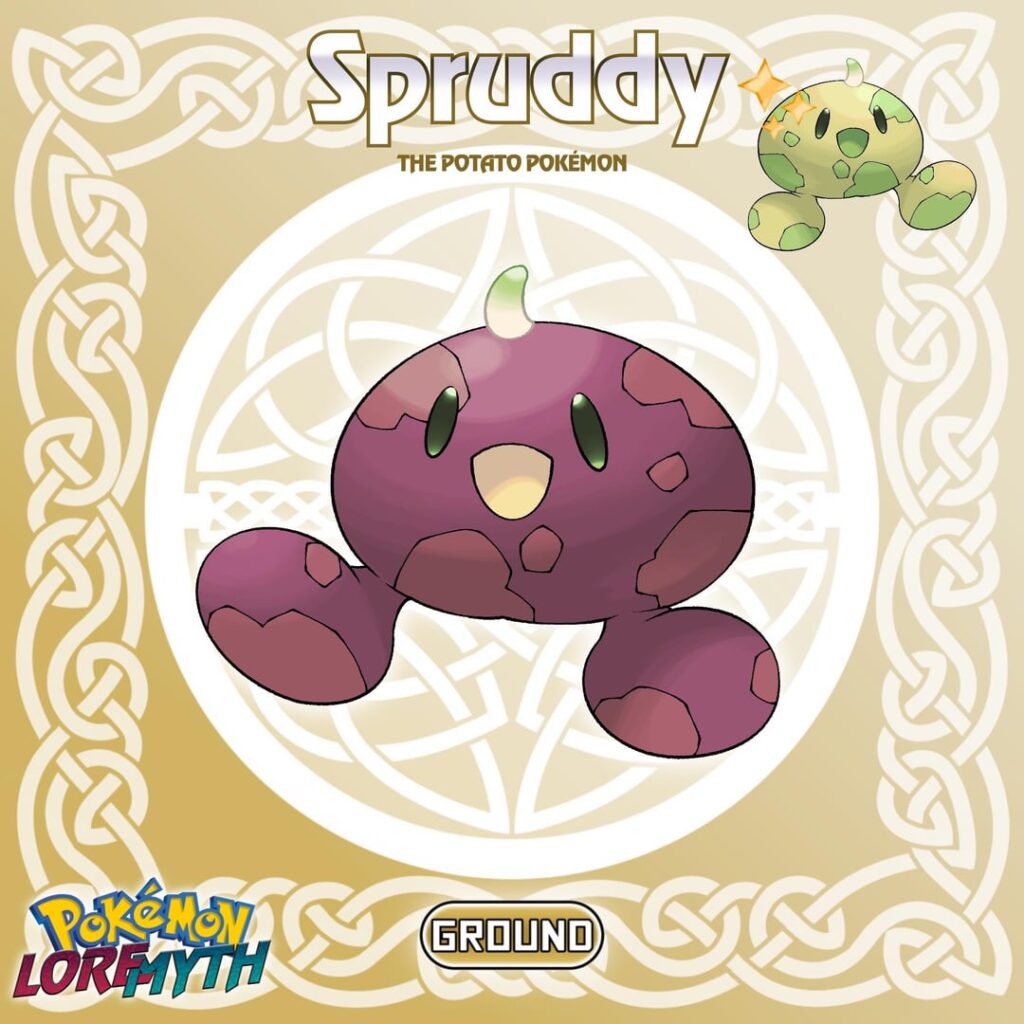 A wild Spruddy appeared!