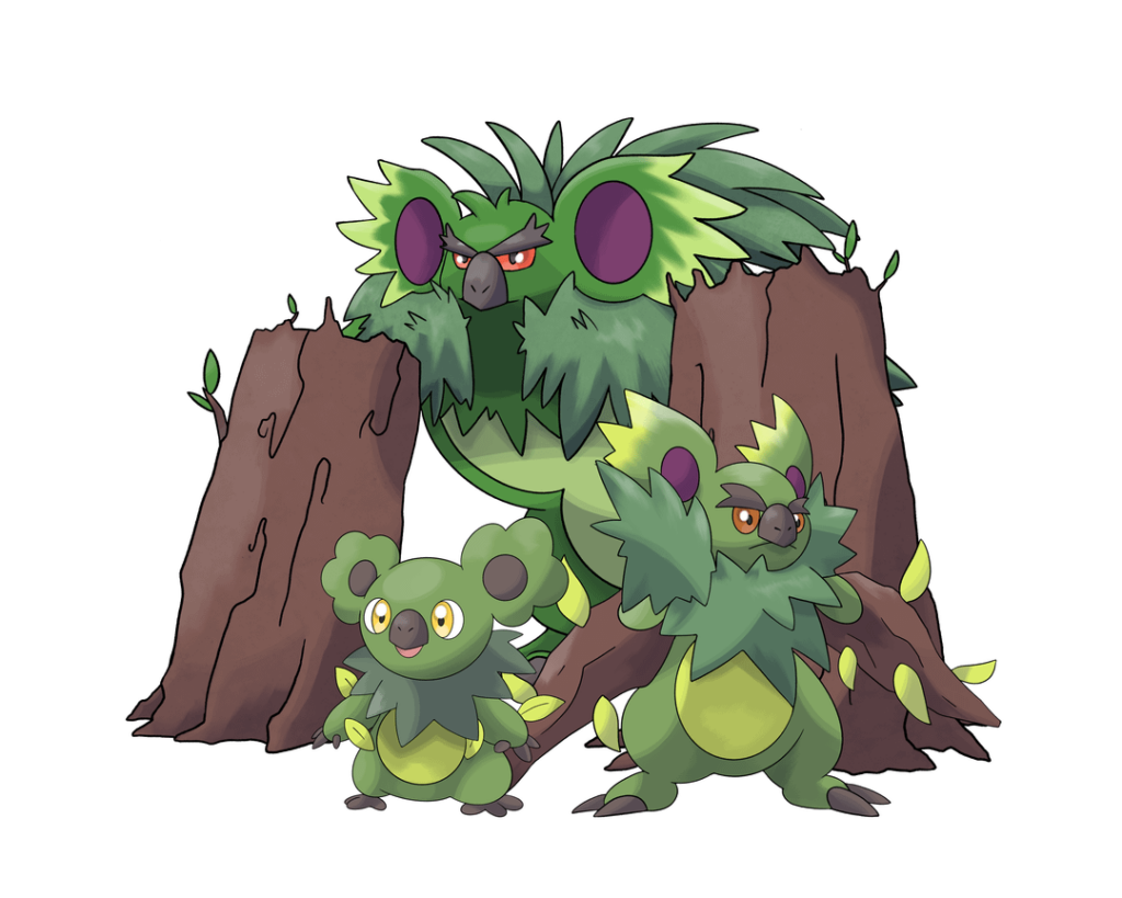 My Grass Type Starters for my Australian Region Credit: @Nelsinios