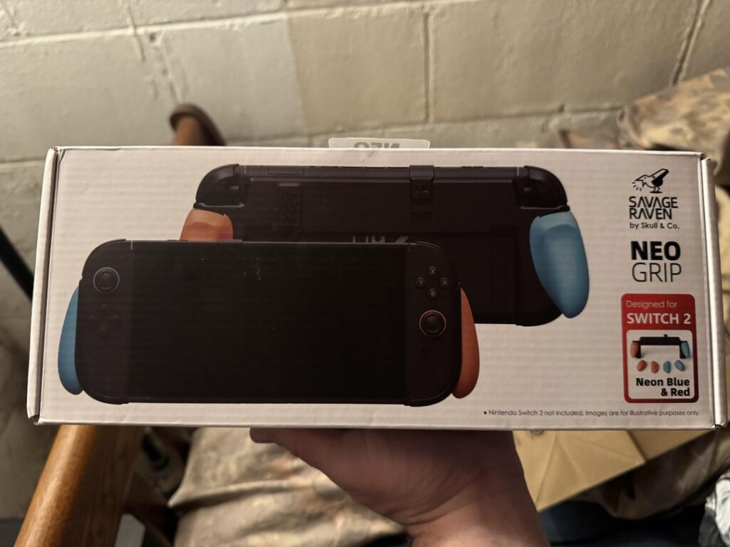 Just received the Switch 2 Skull & Co. Savage Raven Neo Grip!