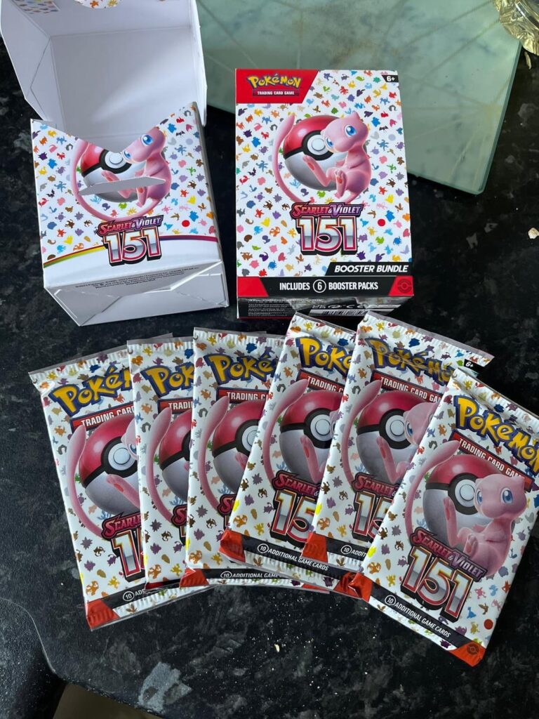 First ever 151 booster bundle opened!