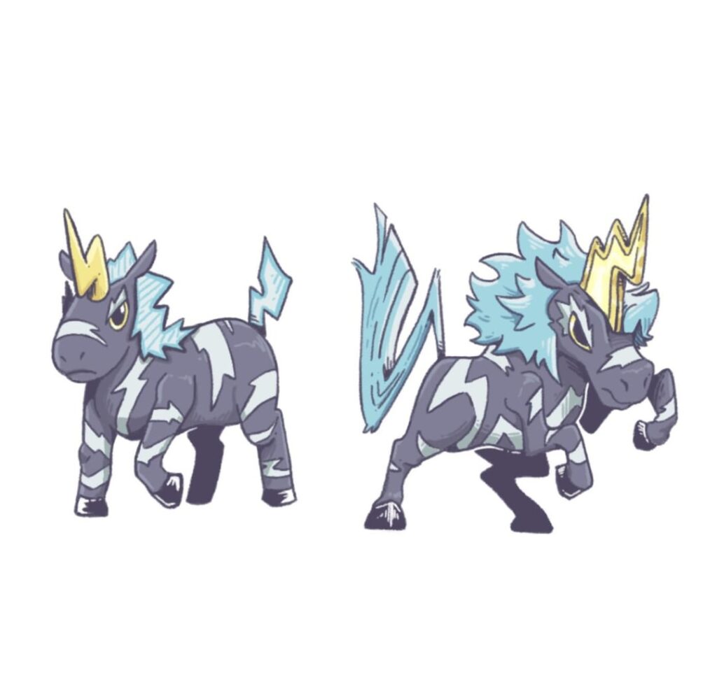 [OC] I’m drawing all of the Gen 5 Pokemon from memory! 522-523
