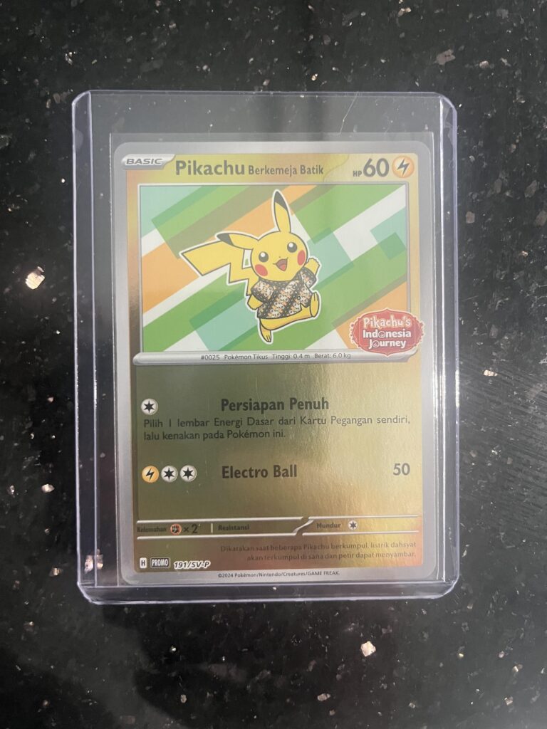Indonesian Pikachu (Holo)