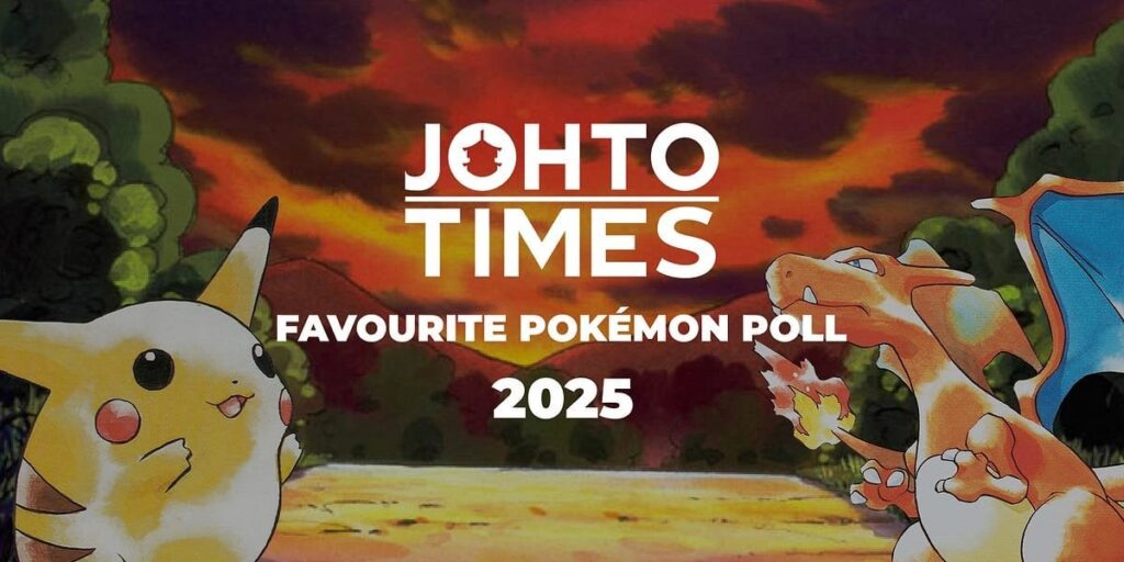 Johto Times Favourite Pokémon Poll 2025