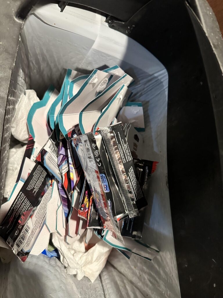 The luckiest 10 randomly selected DR packs my wife got from walmart 🥹