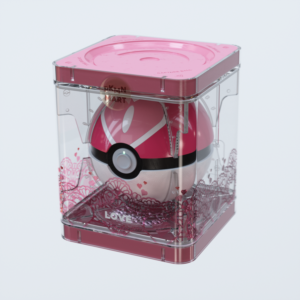 [OC] Love Capture Ball Retail Packaging
