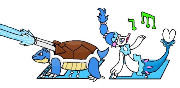 Made a drawing based off my ptcg deck