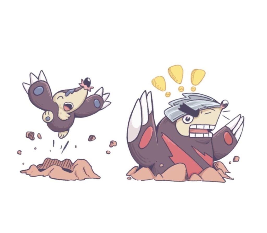[OC] I’m drawing all the Gen 5 Pokemon from memory! #529-530