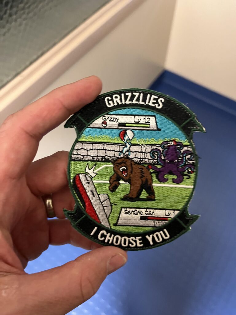 I got this patch today at work.