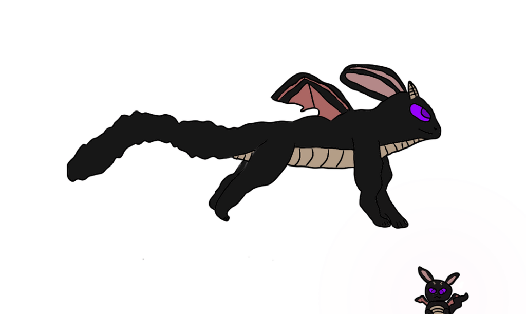 Darkeon Concept Digital drawing Dragon type Eeverlution[OC]