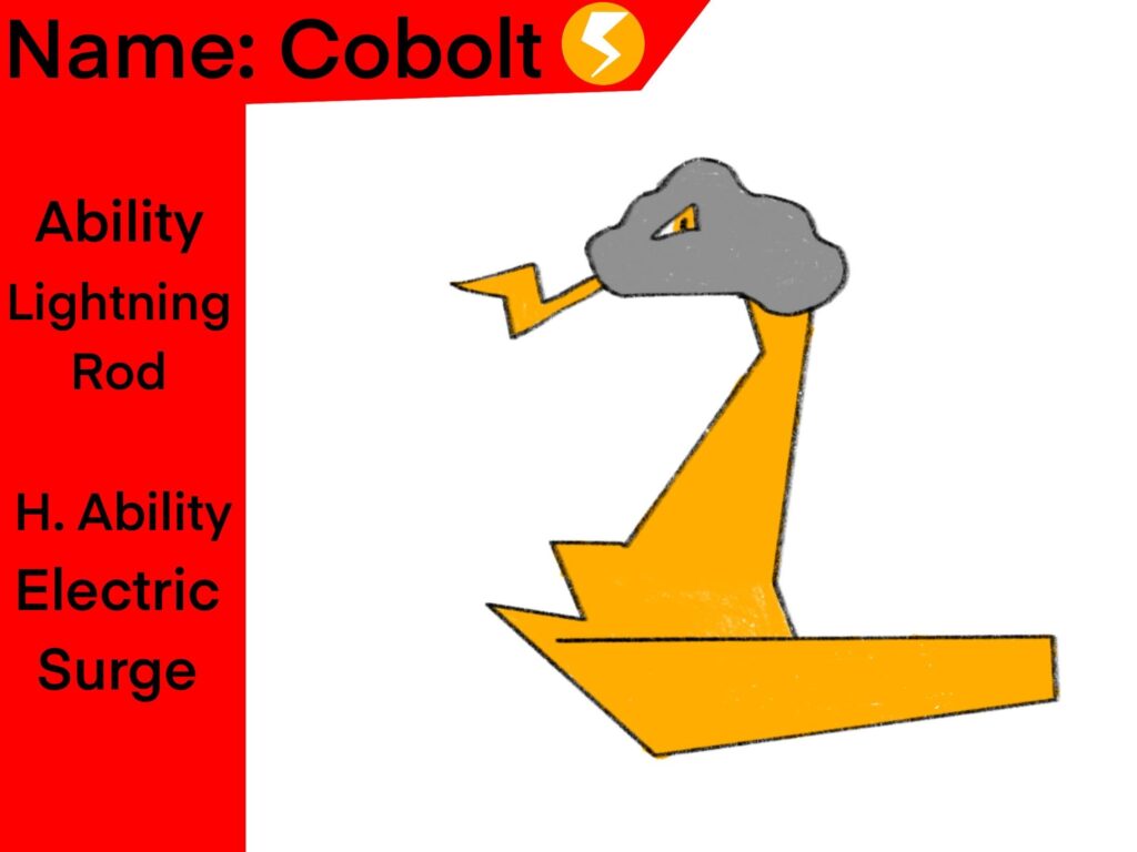 Cobolt: the thunderstorm pokemon