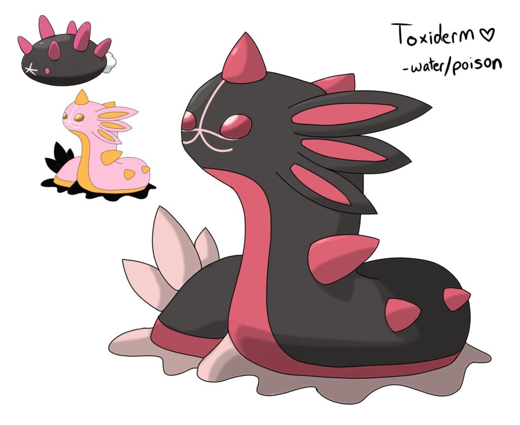 Hi everyone! First post here, I designed an evolution for Pyukumuku! (OC)