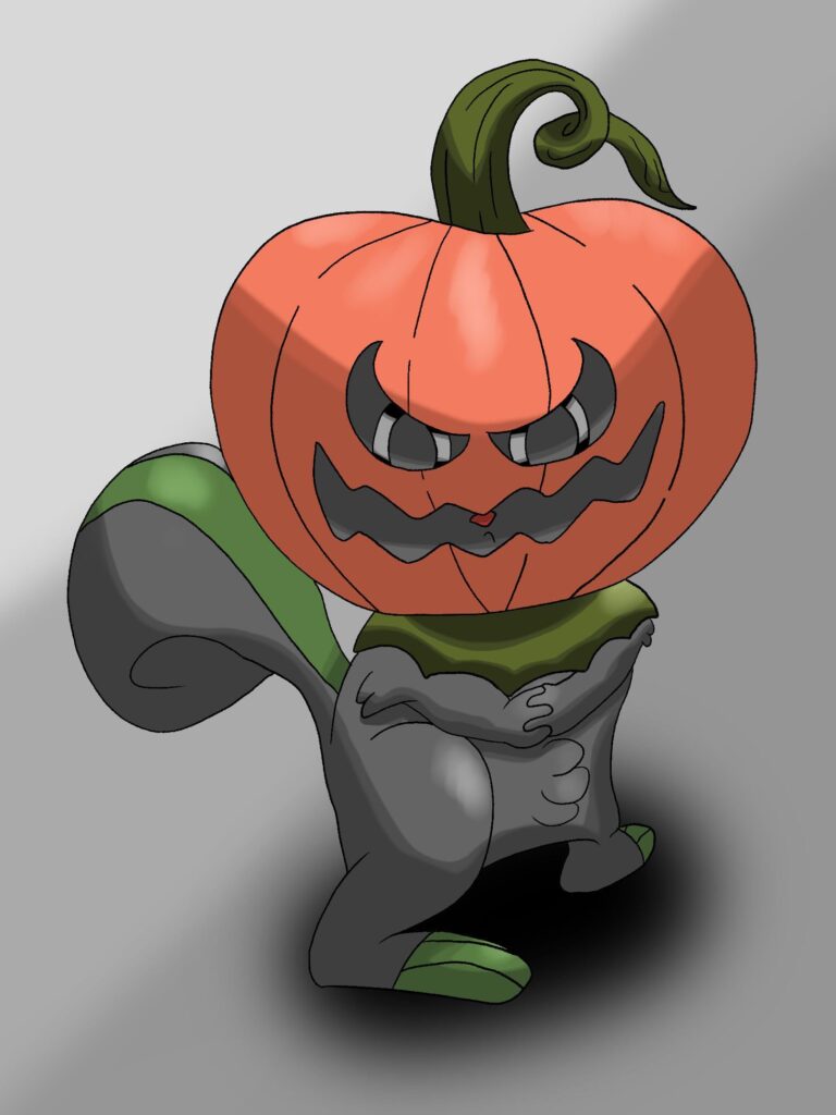 This is my first attempt at the Pokémon art style in a while. Don’t have a name for him, he’s just some little guy.