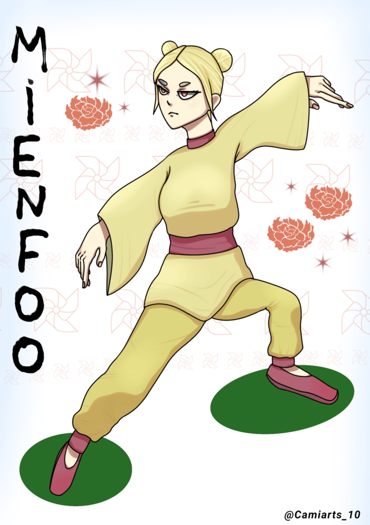 Hi, I drew a picture of the human version of Mienfoo. What do you think?