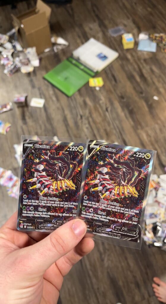 So I opened my sealed lost origin booster box..