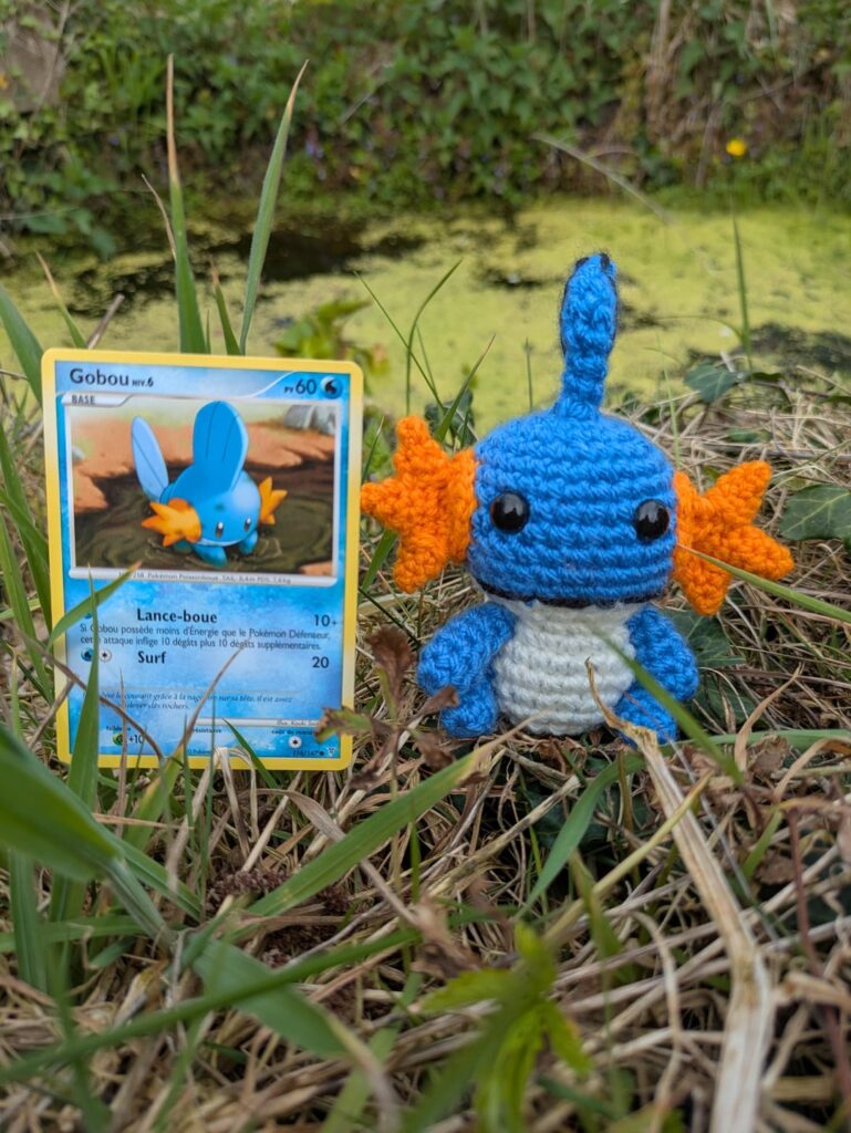 Crochet mudkip