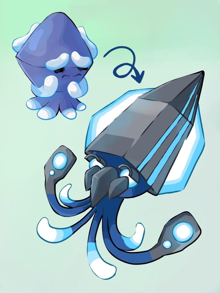 Water Starter Evolution!
