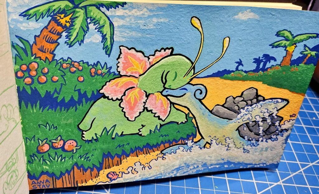 From the Shore to the Sea 💚🌊 by AnnaStav [OC]