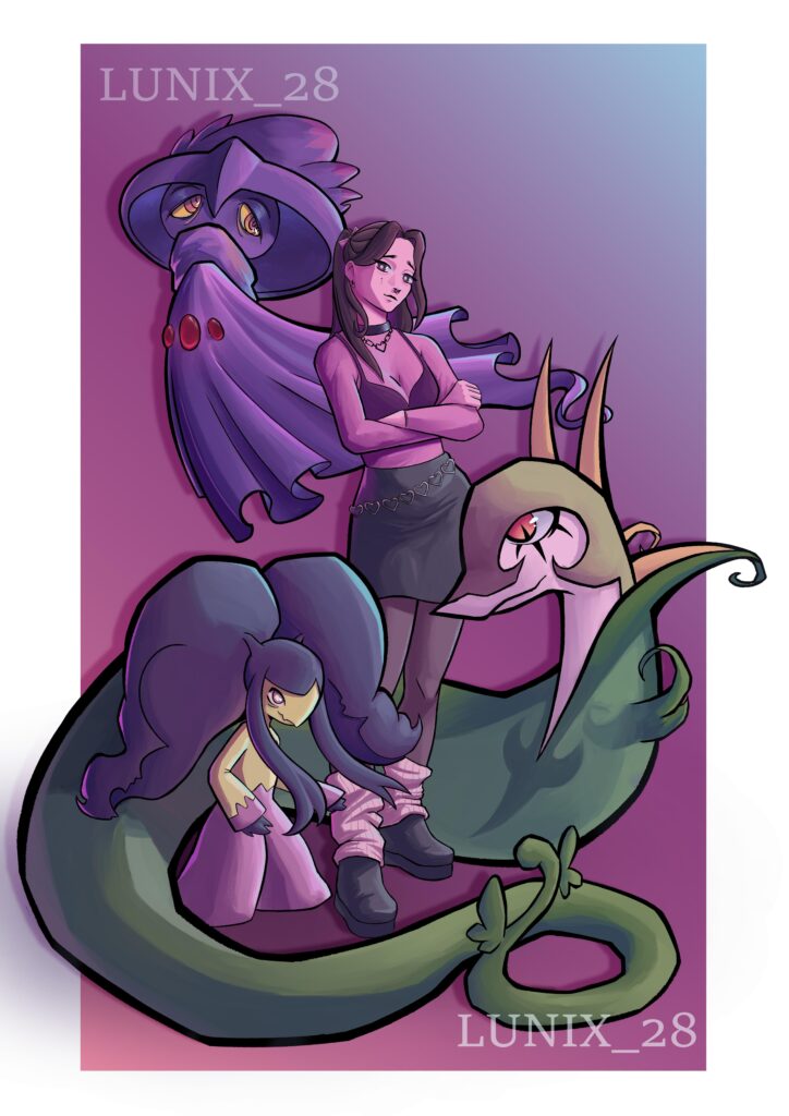 [OC] Pokemon trainer illustration