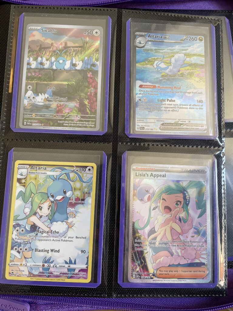 Happy with my new binder page