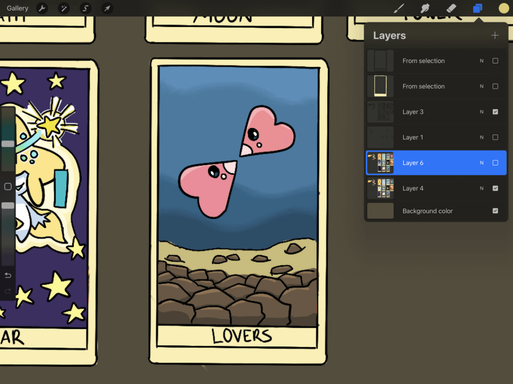 Drawing a Pokemon every day to get better at digital art. Day 60: Luvdisc [OC]