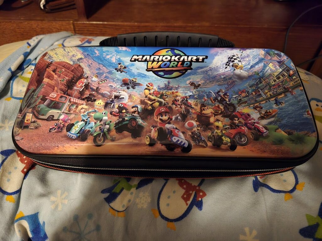 Loving the Switch 2 and the Mario Kart case!