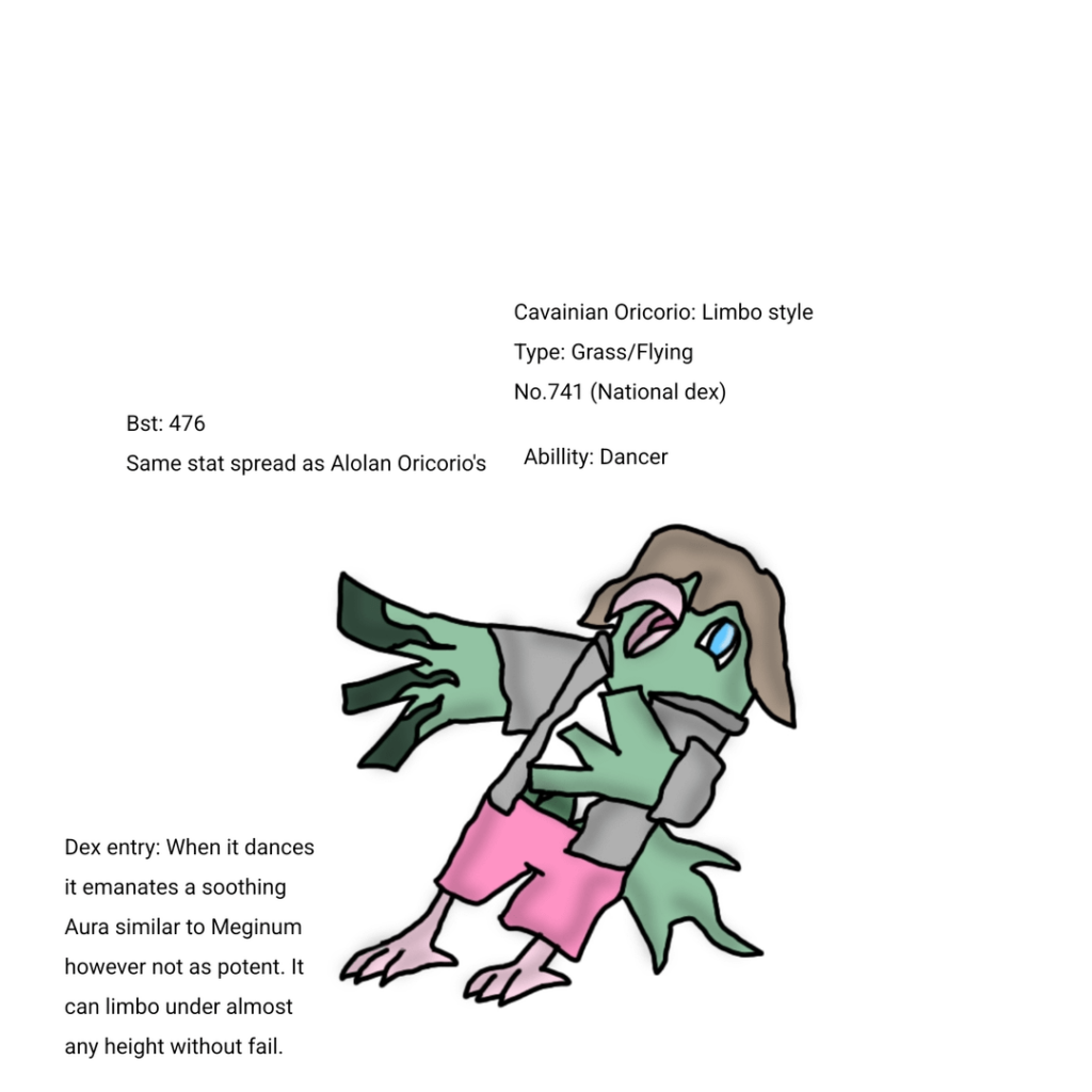 Another Dance style for oricorio & The Professor