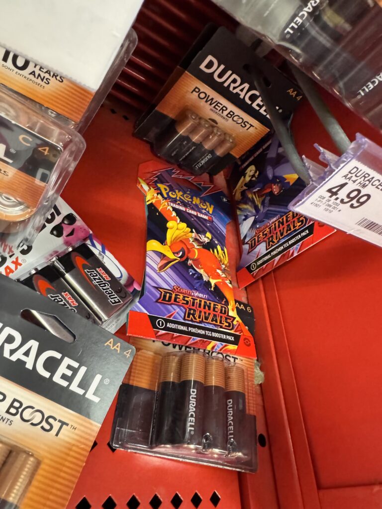 Went for batteries, found DR packs